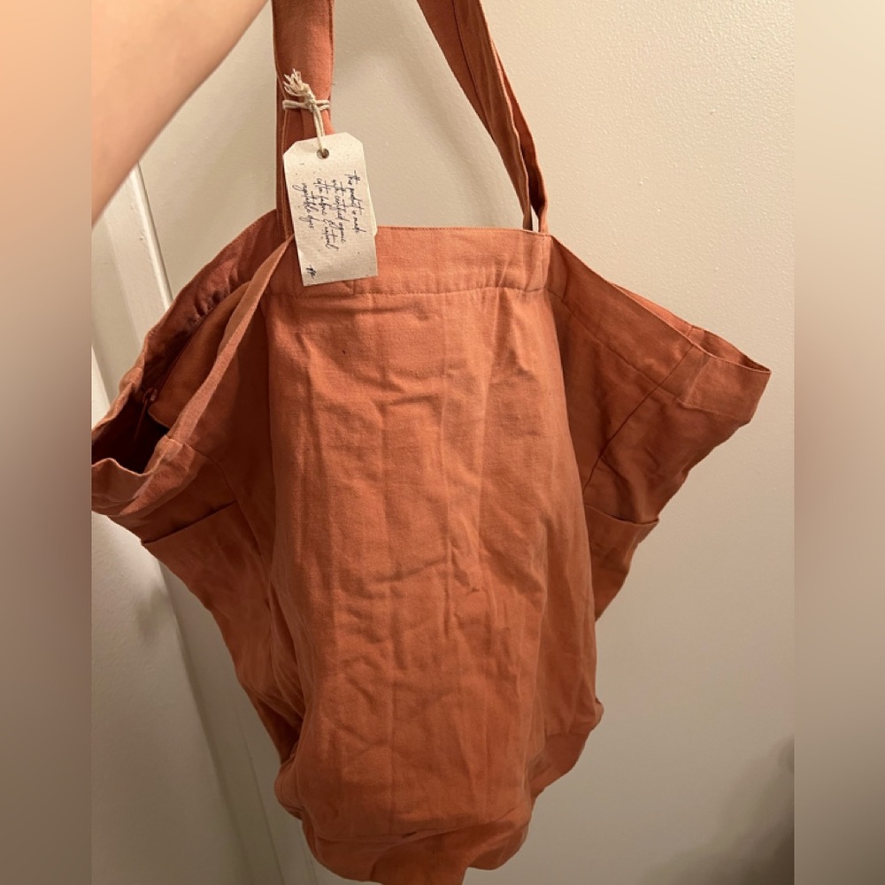 Free people Rust color huge Tote Bag👌☝️🔥🌹❤️